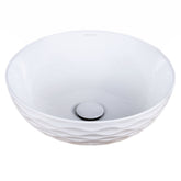 Waskom Arya White 42x42x14 cm - Waskommenshop.com